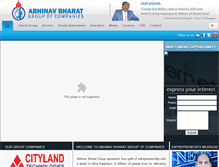 Tablet Screenshot of abhinavbharat.com